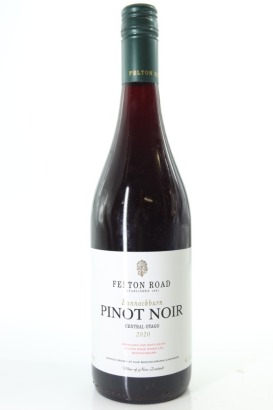 (1) 2020 Felton Road Bannockburn Pinot Noir, Central Otago