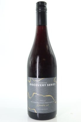 (1) 2019 Kinross Discovery Series Valli Pinot Noir, Central Otago