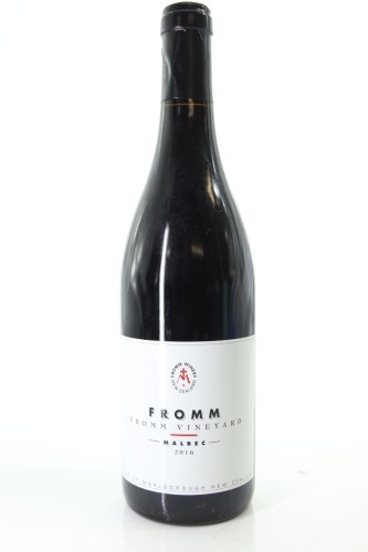 (1) 2016 Fromm 'Fromm Vineyard' Malbec, Marlborough