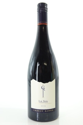 (1) 2019 Craggy Range Le Sol Syrah, Gimblett Gravels