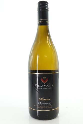 (1) 2018 Villa Maria Reserve Barrique Fermented Chardonnay, Gisborne