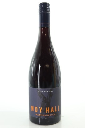 (1) 2020 Moy Hall Wines Pinot Noir, Martinborough