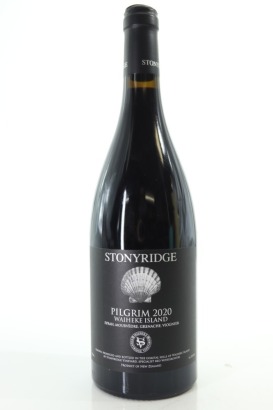 (1) 2020 Stonyridge Vineyard Pilgrim Syrah - Mourvedre - Grenache - Viognier, Waiheke Island
