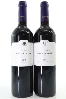 (2) 2015 Alpha Domus AD The Aviator, Hawke's Bay