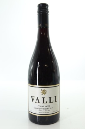 (1) 2019 Valli Bendigo Vineyard Pinot Noir, Bendigo