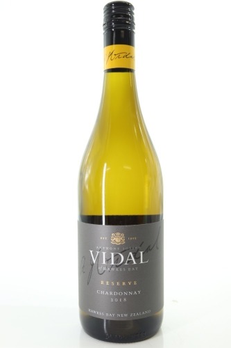 (1) 2018 Vidal Estate Reserve Chardonnay, Hawke's Bay
