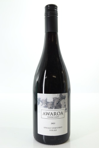 (1) 2021 Awaroa Winery Single Vineyard Syrah, Waiheke Island