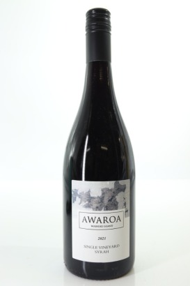 (1) 2021 Awaroa Winery Single Vineyard Syrah, Waiheke Island