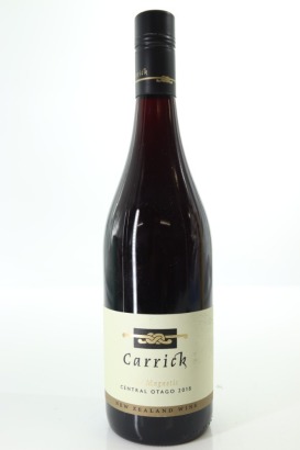 (1) 2018 Carrick The Magnetic Pinot Noir, Central Otago