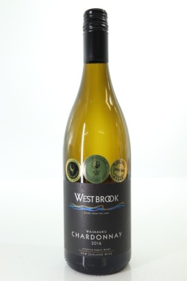 (1) 2016 Westbrook Chardonnay, Waimauku