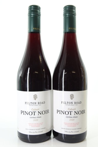 (2) 2020 Felton Road Calvert Pinot Noir, Bannockburn [JR17] [RP95]