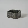 A Chinese Qing Dynasty Brown Glazed Square Washer (Da Qing Qianlong Nian Zhi Marl) - 2