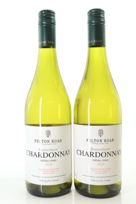 (2) 2020 Felton Road Bannockburn Chardonnay, Central Otago