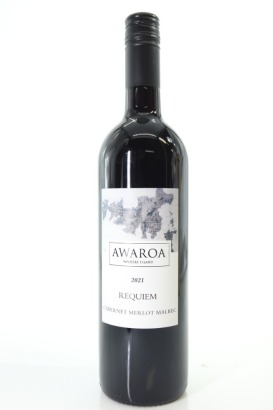 (1) 2021 Awaroa Winery 'Requiem' Cabernet - Merlot - Malbec, Waiheke Island