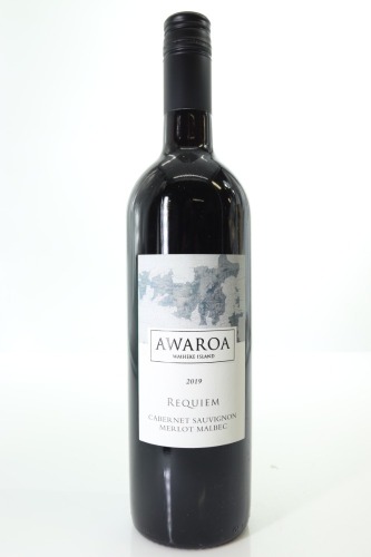 (1) 2019 Awaroa Winery 'Requiem' Cabernet - Merlot - Malbec, Waiheke Island