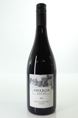 (1) 2021 Awaroa Winery Single Vineyard Syrah, Waiheke Island