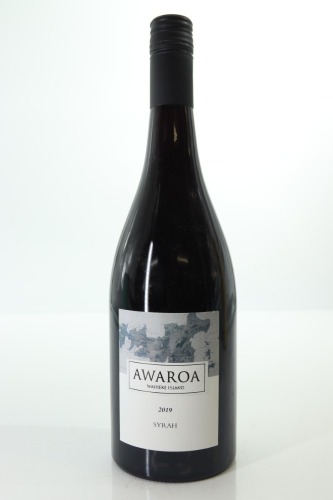 (1) 2019 Awaroa Winery Syrah, Waiheke Island