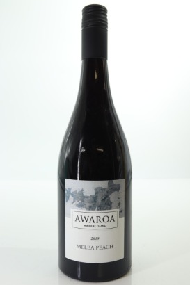 (1) 2019 Awaroa Winery 'Melba Peach' Reserve Syrah, Waiheke Island