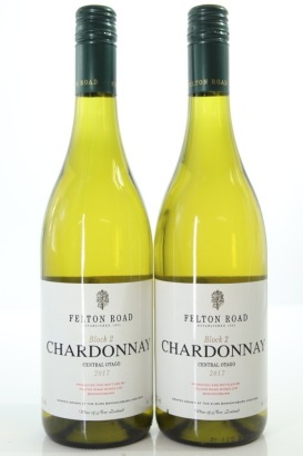 (2) 2017 Felton Road Block 2 Chardonnay, Bannockburn