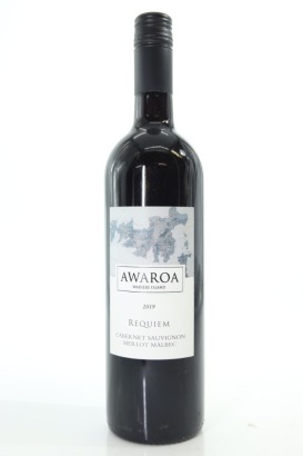(1) 2019 Awaroa Winery 'Requiem' Cabernet - Merlot - Malbec, Waiheke Island
