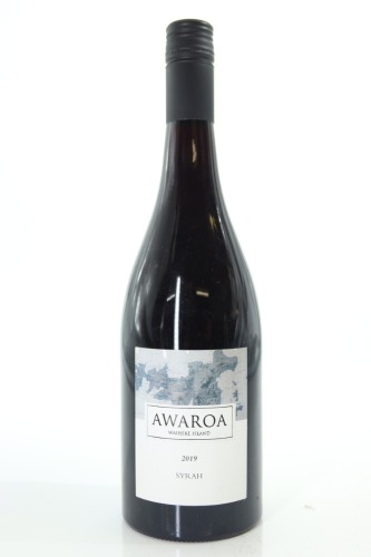 (1) 2019 Awaroa Winery Syrah, Waiheke Island