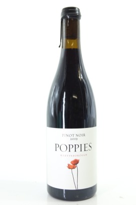 (1) 2019 Poppies Pinot Noir, Martinborough