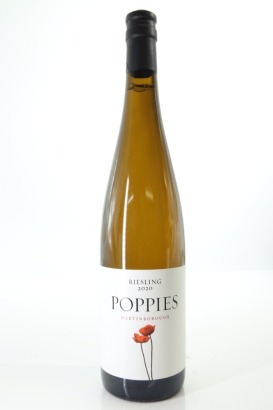 (1) 2020 Poppies Riesling, Martinborough