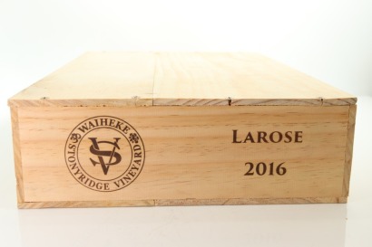 (6) 2016 Stonyridge Vineyard Larose, Waiheke Island (OWC)