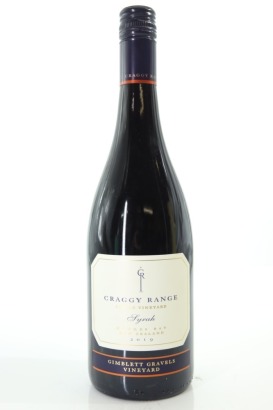 (1) 2019 Craggy Range Syrah, Gimblett Gravels [JR16.5]