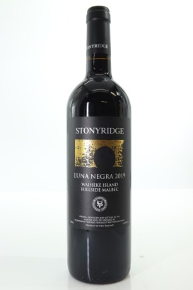 (1) 2019 Stonyridge Vineyard Luna Negra Malbec, Waiheke Island