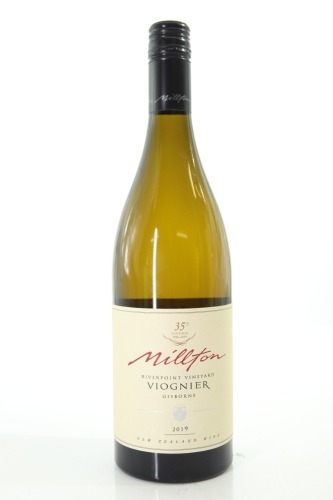 (1) 2019 Millton Riverpoint Viognier, Gisborne