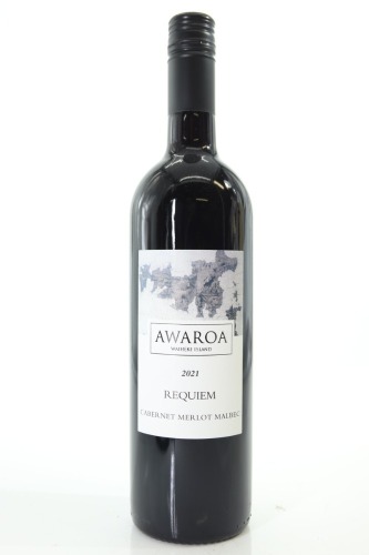 (1) 2021 Awaroa Winery 'Requiem' Cabernet - Merlot - Malbec, Waiheke Island