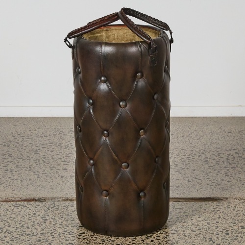 A Leather Umbrella Stand