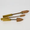 An Antique 3-Piece Solder Iron Set