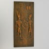 A Mid-Century Copper Egyptian Relief