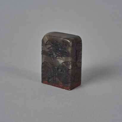 A Chinese Qingtian Stone Seal