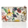 Gucci, Floral Print Leather Pouch with Box - 2