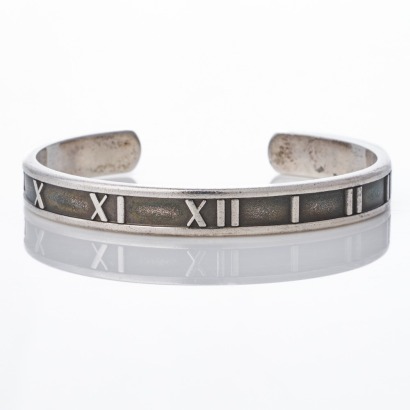 Tiffany & Co, Sterling Silver Atlas Cuff