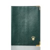 Green Leather Rolex Passport Holder / Wallet