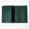 Green Leather Rolex Passport Holder / Wallet - 2
