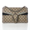 Gucci, GG Supreme Crystal Embellished Dionysus Shoulder Bag