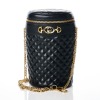 Gucci, Black Quilter Leather Zumi Bucket Bag