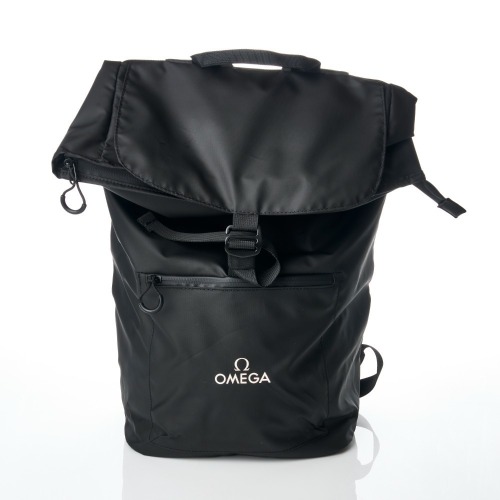 OMEGA / Emirates Team New Zealand, Black Backpack with Box, circa 2025