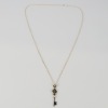 A Culet Sterling Silver Key Pendant