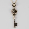 A Culet Sterling Silver Key Pendant - 2