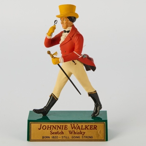 A Johnny Walker Striding Man