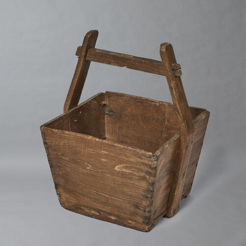 A Chinese Wooden Bucket