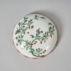 A Chinese Famille Verte 'Floral and Bird' Lidded Box (Da Qing Kangxi Nian Zhi Mark)
