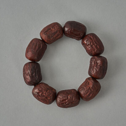 A Chinese Sandalwood Bracelet