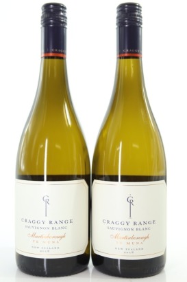 (2) 2018 Craggy Range Te Muna Road Vineyard Sauvignon Blanc, Martinborough